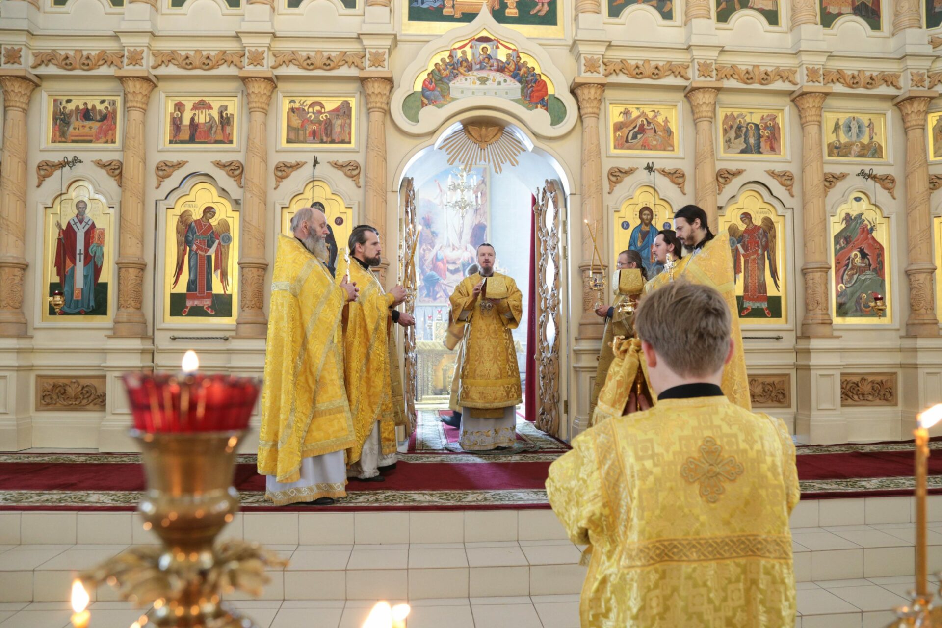Архиерейское богослужение пензенская епархия