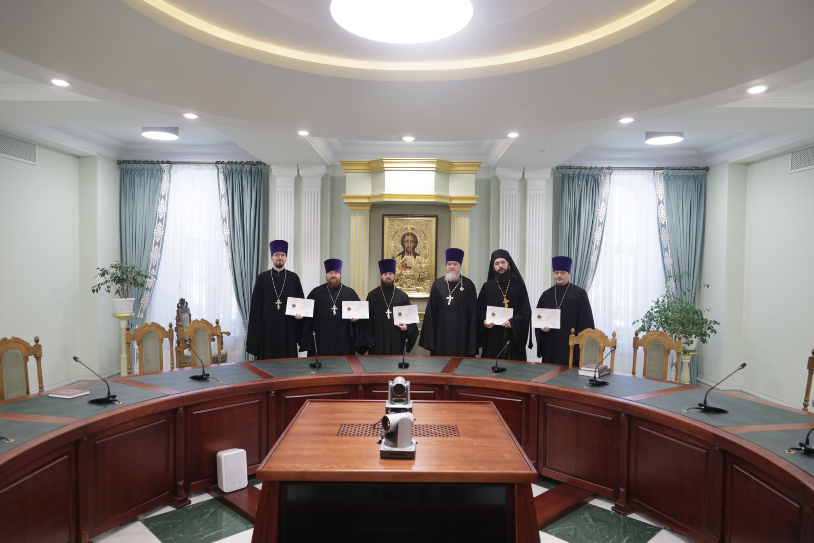 Духовенство Уваровской епархии прошло обучение на курсах повышения квалификации священнослужителей Тамбовской митрополии